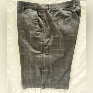 Burnside Charcoal Plaid Pants